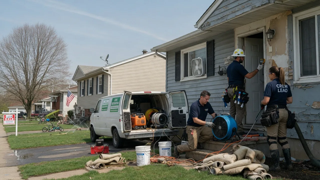 Flood Cleanup in New Columbia, PA near me